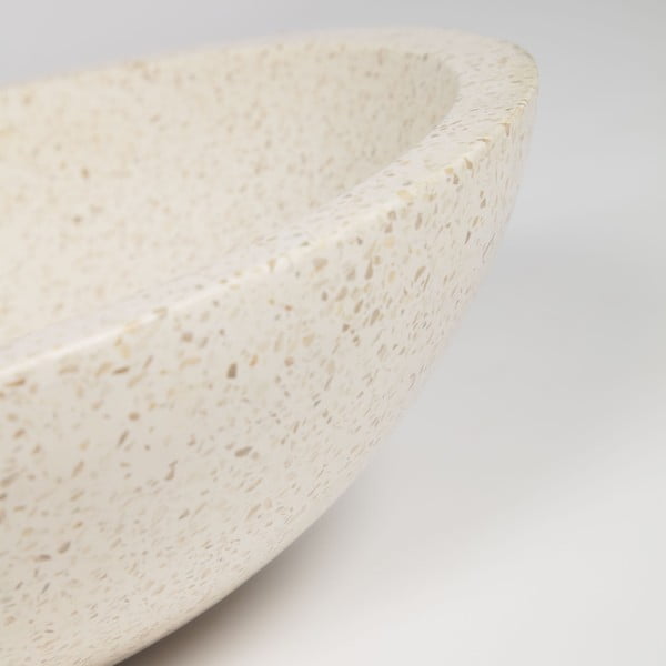 Umyvadlo z terrazzo Kave Home Sunday, ø 40 cm-image-3