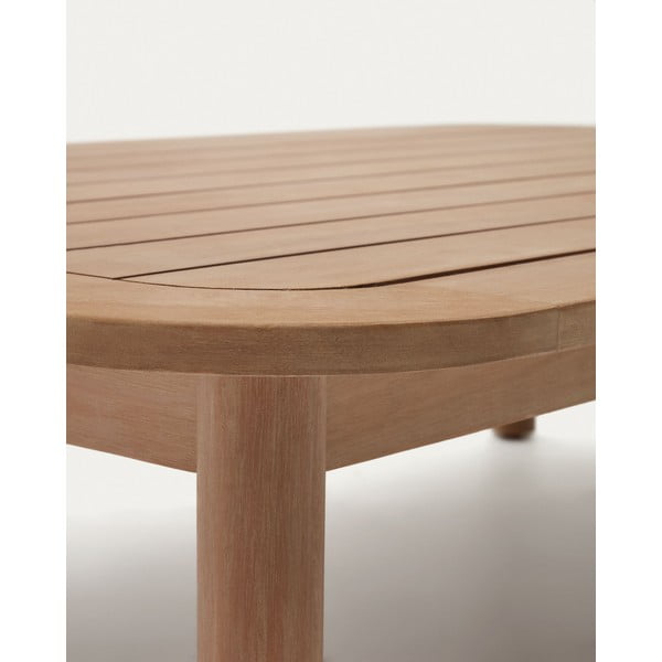 Konferenční stolek z eukalyptového dřeva v přírodní barvě 89x140 cm Sacova – Kave Home-image-3