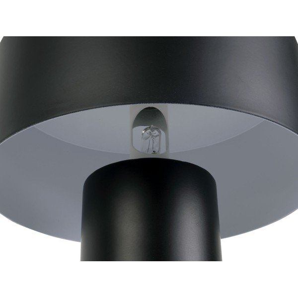 Černá stolní lampa Leitmotiv Tubo, výška 23 cm-image-1