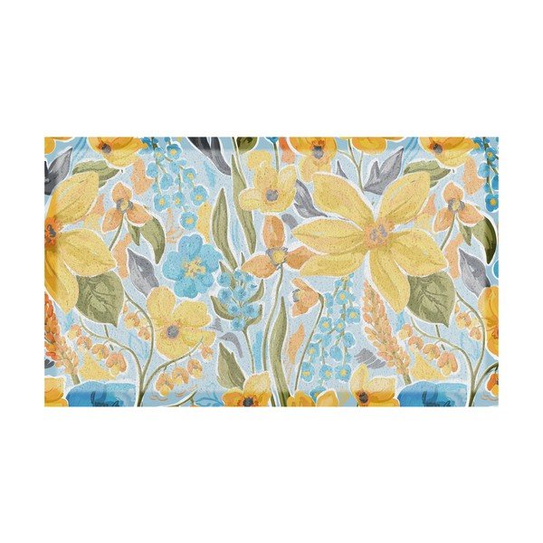 Rohožka z PVC 40x70 cm Flowers – Artsy Doormats