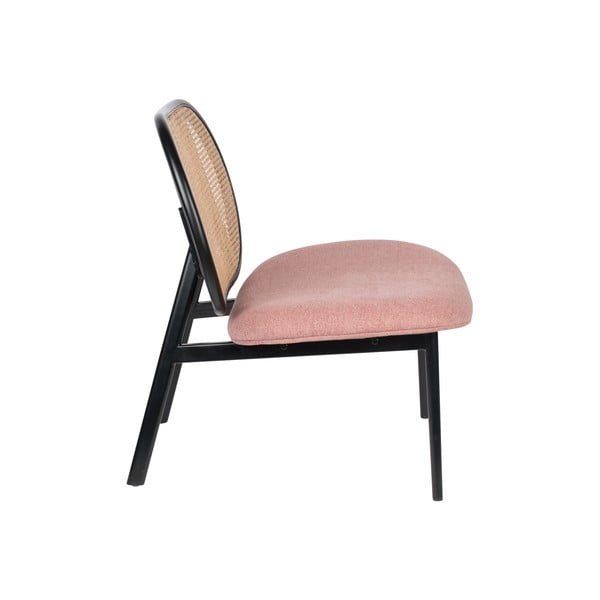Růžovo-hnědé křeslo Zuiver Spike-image-3
