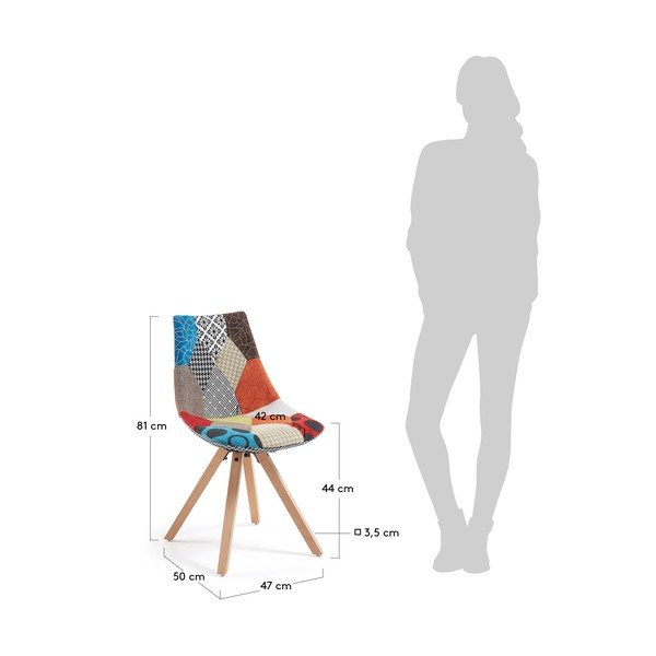 Sada 2 jídelních židlí La Forma Armony-image-2