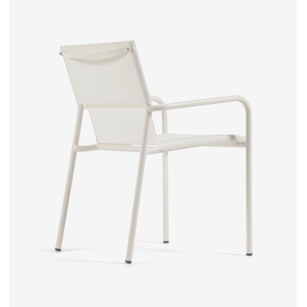 Bílá hliníková zahradní židle Kave Home Zaltana-image-2