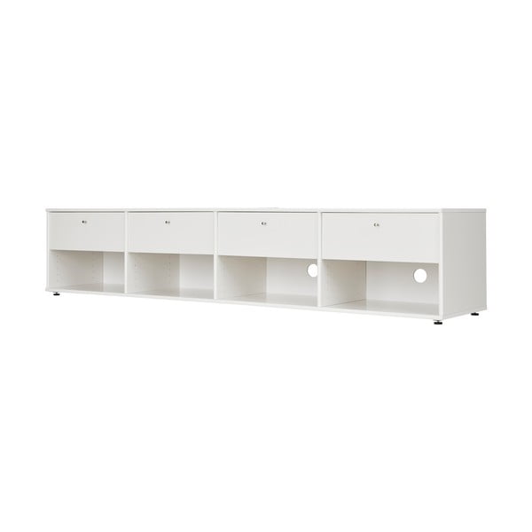 Bílý TV stolek 214x45 cm Mistral – Hammel Furniture-image-2