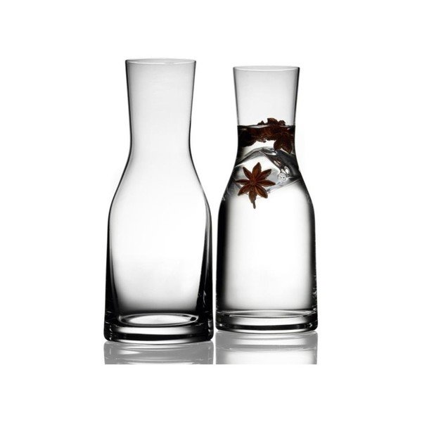 Sada 2 karaf vodu z křišťálového skla Bitz Fluidum, 300 ml-image-3