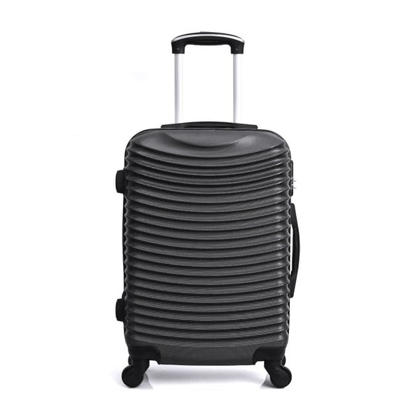 Černý cestovní kufr na kolečkách Hero Etna, 36 l