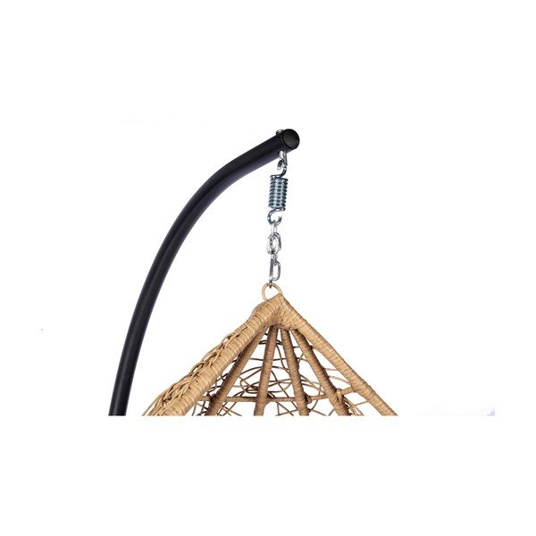 Závěsné křeslo z umělého ratanu v přírodní barvě Bonami Selection Noela-image-4