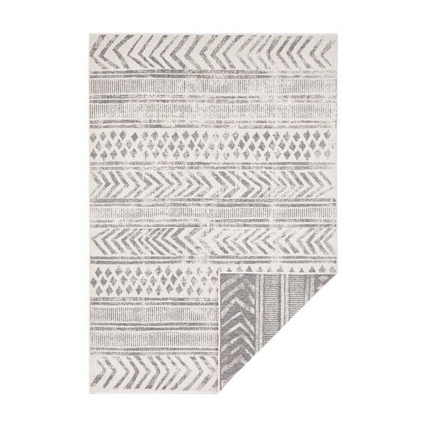 Šedo-krémový venkovní koberec NORTHRUGS Biri, 160 x 230 cm