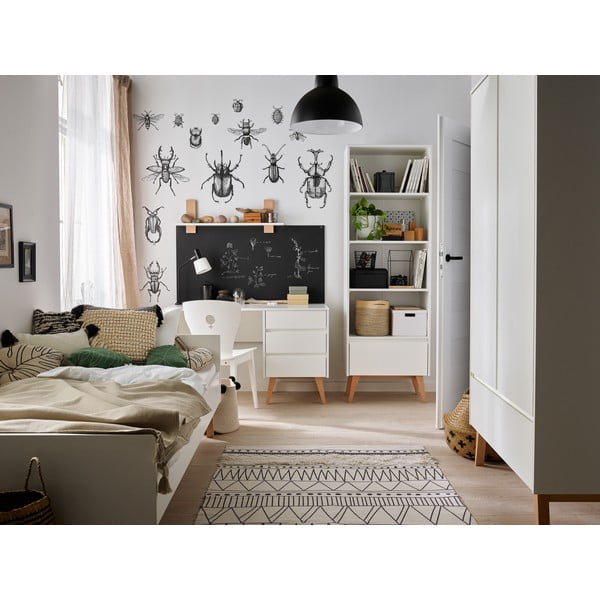 Bílá dětská knihovna Pinio Swing, 65 x 200 cm-image-1