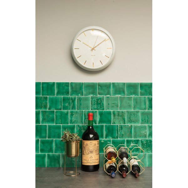 Kovový skládací držák na víno ve zlaté barvě PT LIVING Honeycomb-image-1