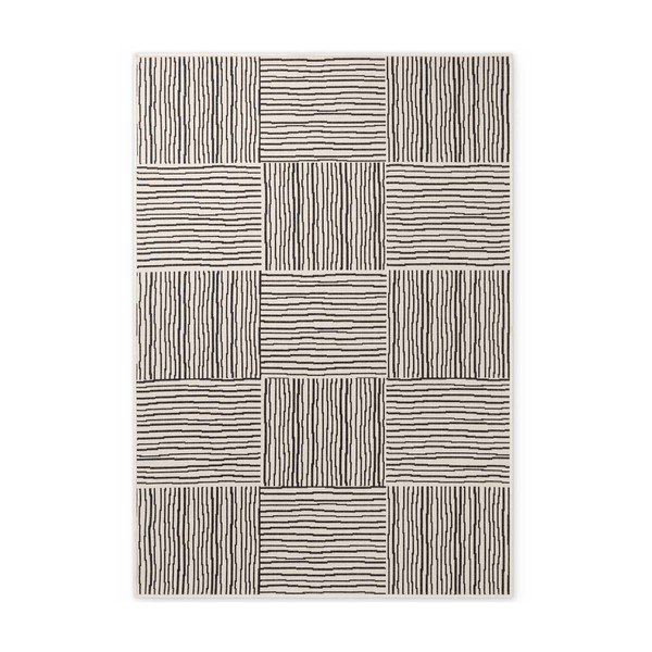 Černý/krémový vnitřní a venkovní koberec 120x170 cm Haringey Nightingale – Ted Baker