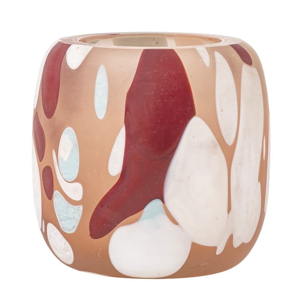 Skleněný svícen na čajovou svíčku Karan – Bloomingville