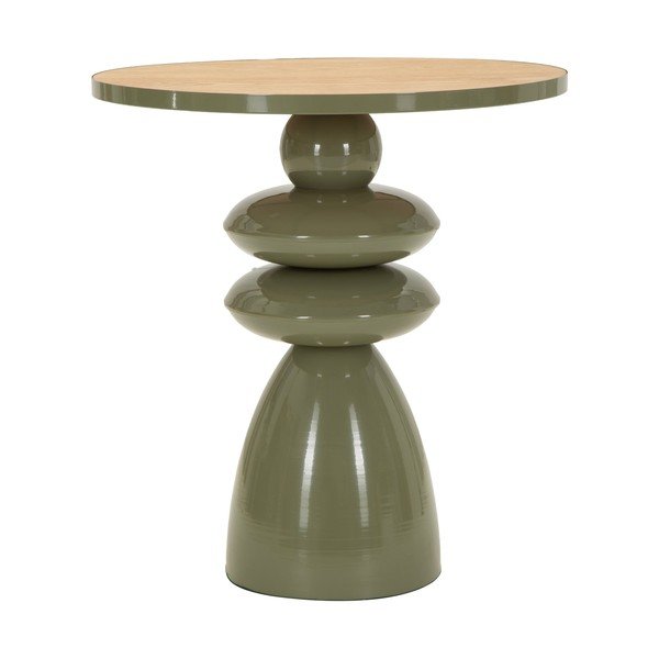Kovový kulatý odkládací stolek ø 45,5 cm Metal Console – Mauro Ferretti