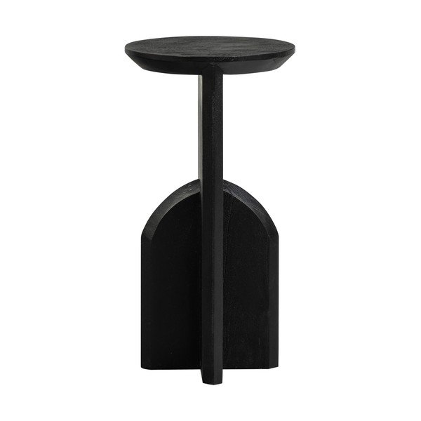 Kulatý odkládací stolek z masivu akácie ø 30 cm Kioni – WOOOD