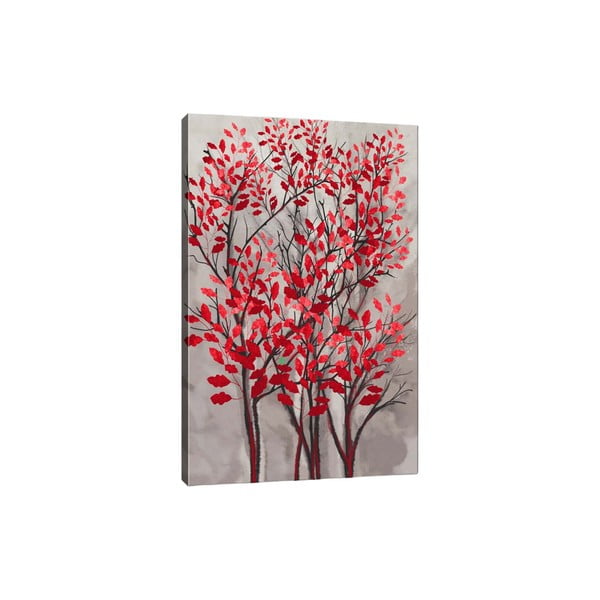 Nástěnný obraz na plátně Tablo Center Fall Red, 40 x 60 cm