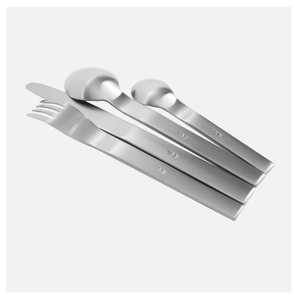 Nerezový příbor 24 ks ve stříbrné barvě Boldi – FABINI-image-4