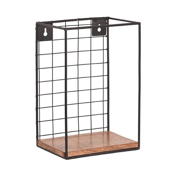 Nástěnná police z mangového dřeva LABEL51 Firm, šířka 20 cm-image-1