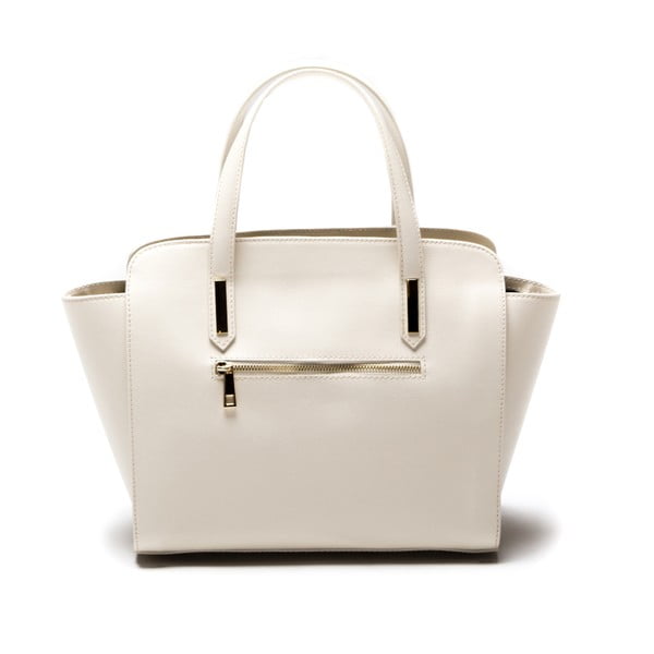 Kožená kabelka Luisa Vanini 421 Beige-image-1
