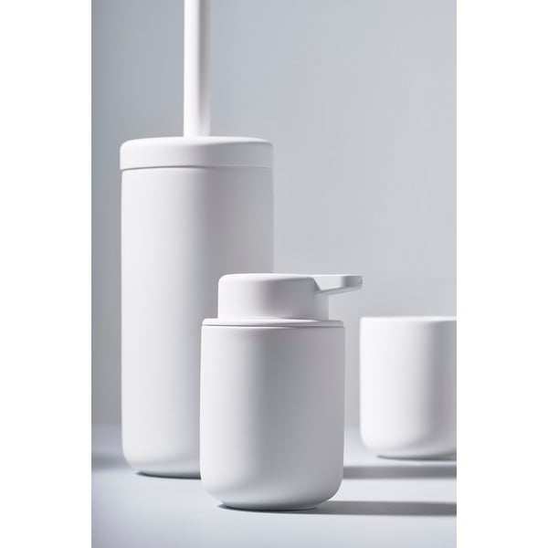 Bílý kameninový kelímek na zubní kartáčky Ume - Zone-image-3