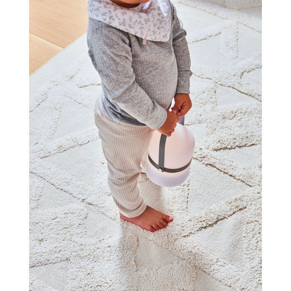 Šedá venkovní lampa Kave Home Janvir, výška 16 cm-image-1