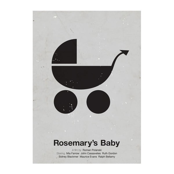 Plakát Rosemary's baby, 29,7x42 cm, limitovaná edice