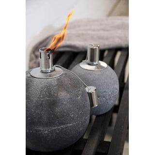 Betonová olejová lampa (výška 16 cm) – Esschert Design