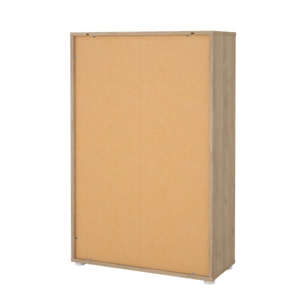 Knihovna v dekoru dubu v přírodní barvě 80x124 cm Sign – Tvilum-image-4