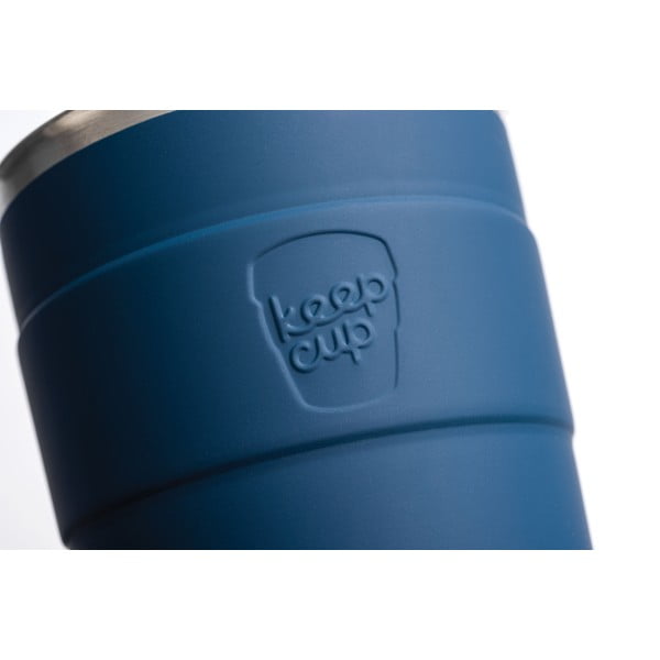 Tmavě modrý cestovní hrnek s víčkem KeepCup Spruce Thermal, 340 ml-image-4