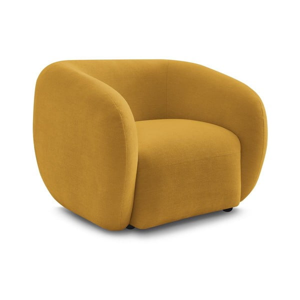 Žluté křeslo Celine – Bobochic Paris