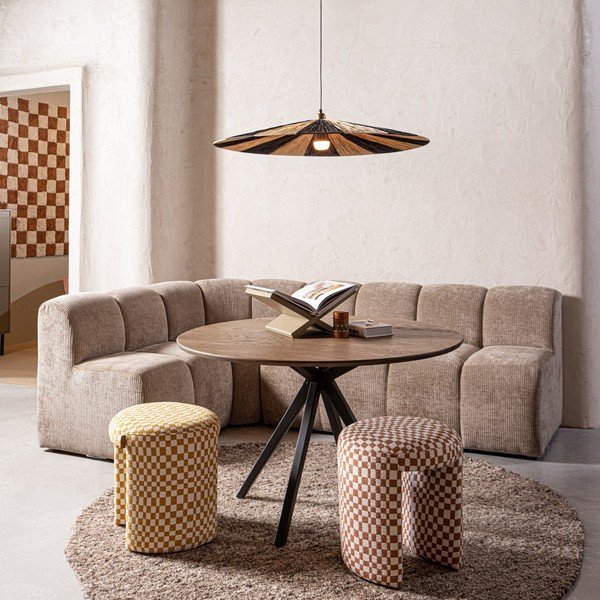 Žlutá čalouněná stolička Charlie – WOOOD-image-1