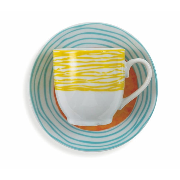 Porcelánové šálky na espresso v sadě 12 ks 0.08 l Marea – VDE Tivoli 1996-image-3