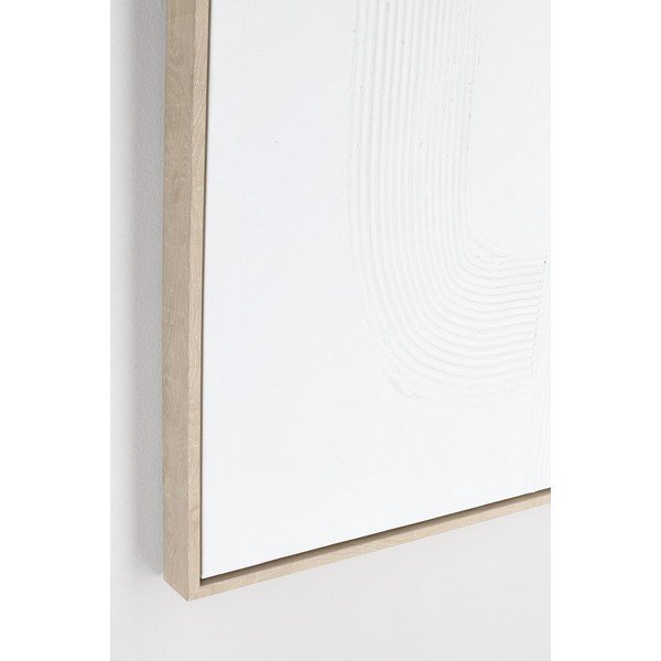 Ručně malovaný obraz s rámem/na plátně 83x83 cm Texture – Bizzotto-image-2