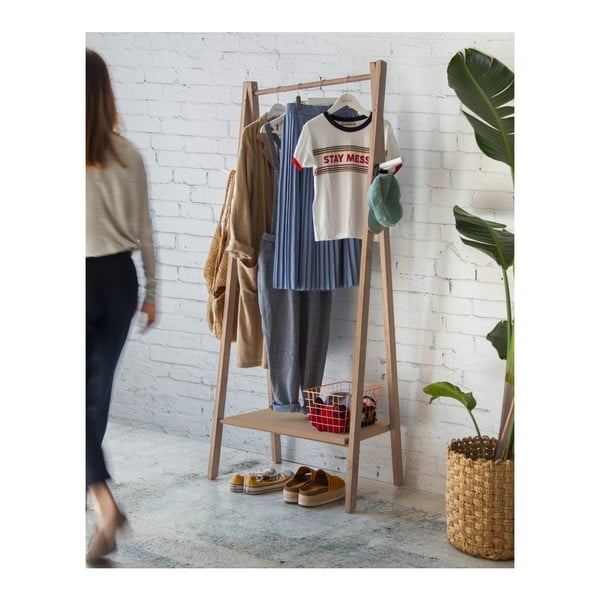 Hnědý stojan na oblečení Really Nice Things Rack-image-4