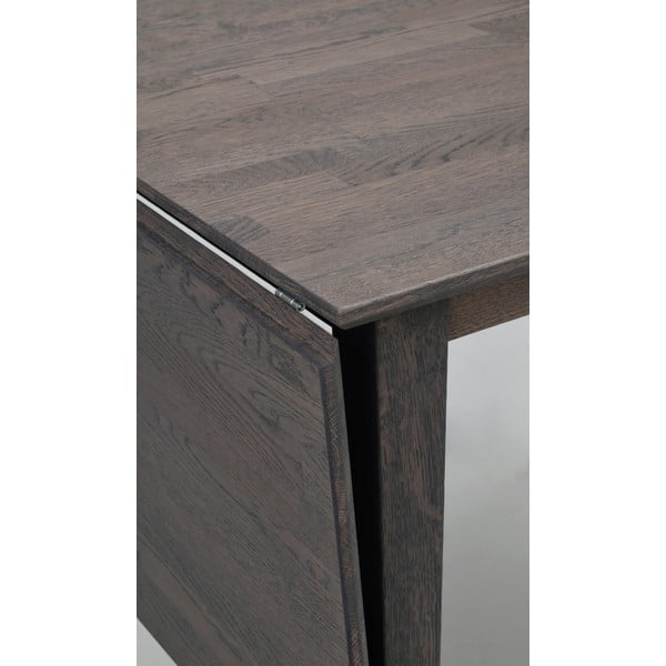 Rozkládací jídelní stůl z dubového dřeva 120x80 cm Filippa - Rowico-image-4