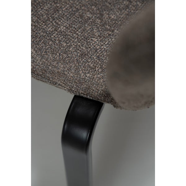 Hnědá čalouněná jídelní židle Heap – DAN-FORM Denmark-image-4