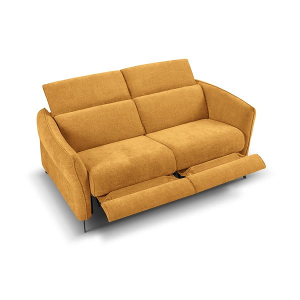 Žlutá pohovka 103 cm Hubble – Windsor & Co Sofas-image-3