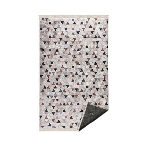Šedo-béžový koberec běhoun 80x200 cm – Mila Home