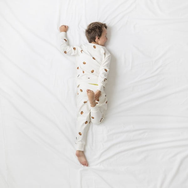 Bílé chlapecké kalhoty Snurk Winternut, vel. 140-image-1