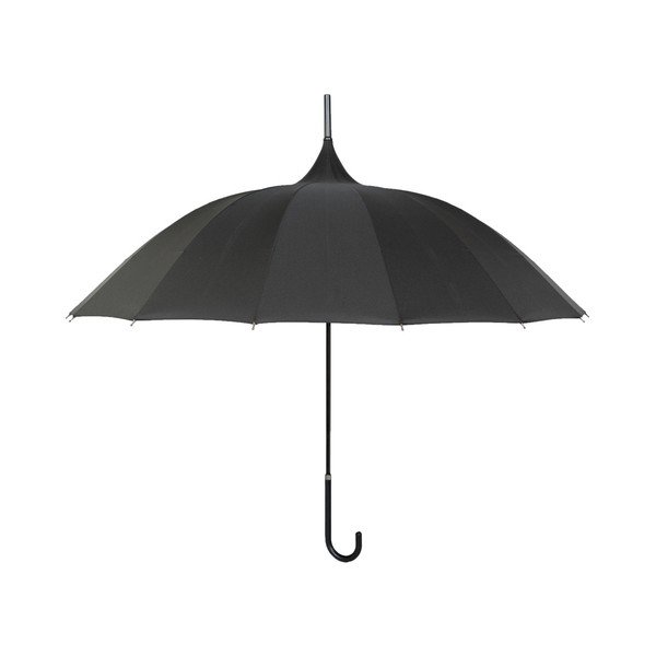 Černý holový deštník Ambiance Bebeig, ⌀ 90 cm-image-2