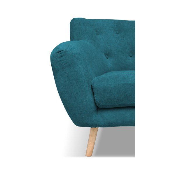 Tyrkysová pohovka Cosmopolitan design London, 162 cm-image-3