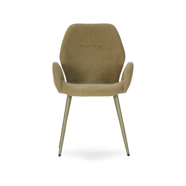 Zelená čalouněná jídelní křesla v sadě 2 ks Ansu – Marckeric-image-2