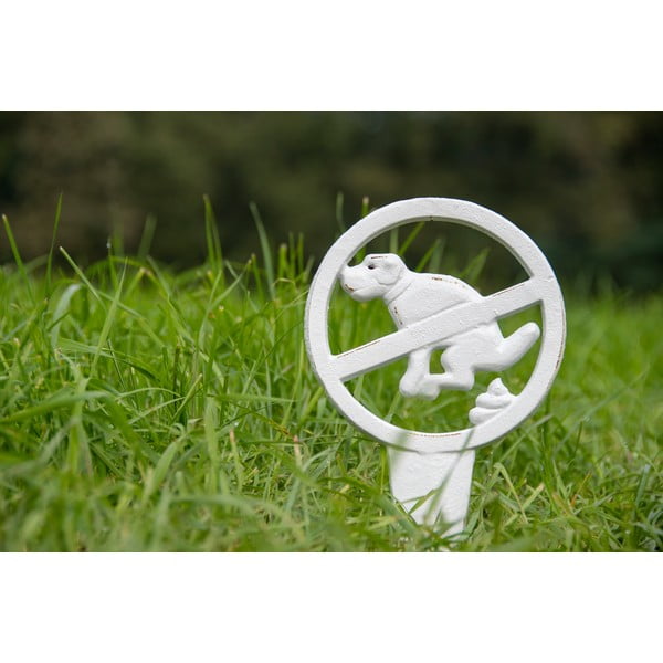 Kovový zahradní zápich No Pooing – Esschert Design-image-1