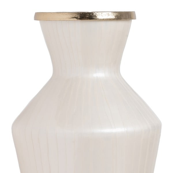 Bílá skleněná vysoká váza (výška 57 cm) Linea – Ixia-image-3