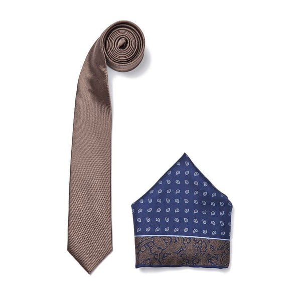Set kravaty a kapesníčku Ferruccio Laconi 13