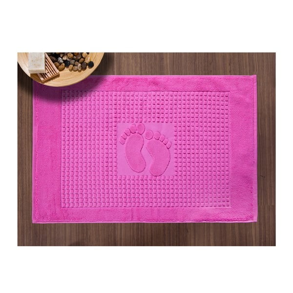 Koupelnová předložka Basic Pink, 50x70 cm