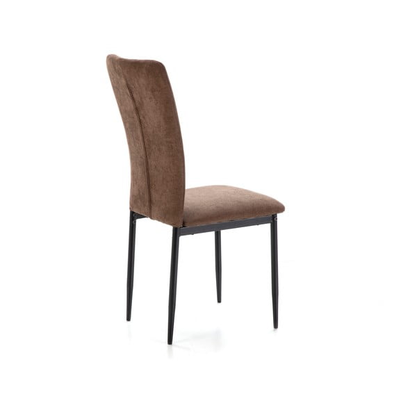 Hnědé jídelní židle v sadě 4 ks Holly – Marckeric-image-3