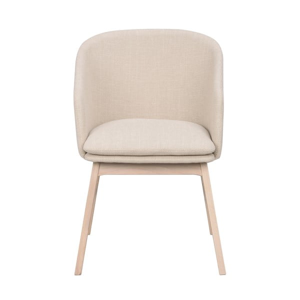 Béžová čalouněná jídelní křesla v sadě 2 ks Windham – Rowico-image-3
