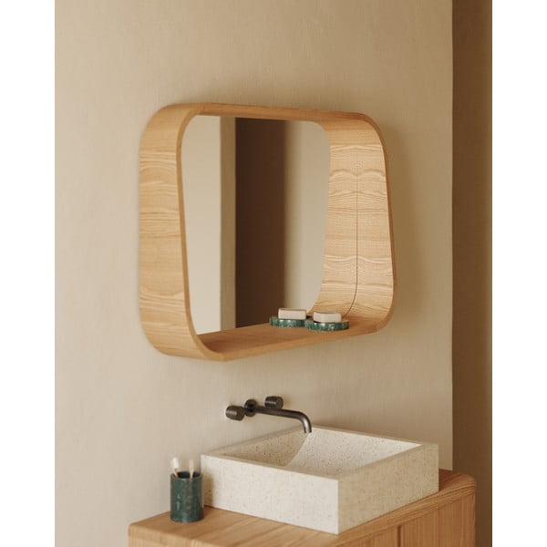 Nástěnné zrcadlo 90x60 cm Salaya – Kave Home-image-1