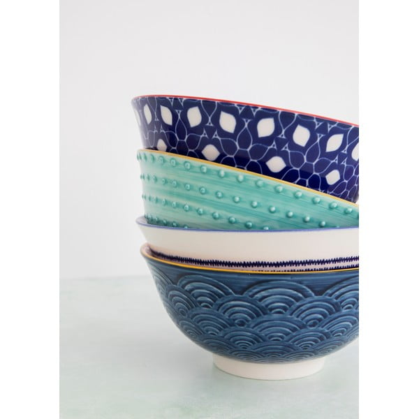 Sada 4 keramických misek Kitchen Craft, ø 16,5 cm-image-2