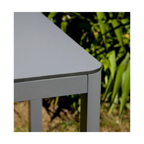 Šedý zahradní stůl z hliníku Ezeis Mistral, délka 120 cm-image-1